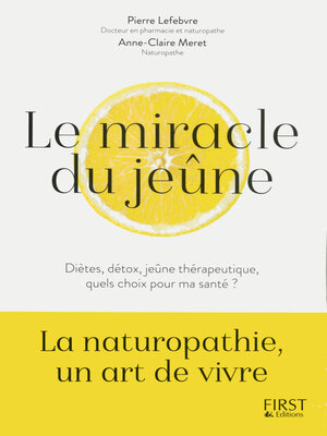 cover image of Le Miracle du jeûne